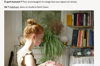 Habituari cité dans Challenges parmi les facialistes à absolument connaître
