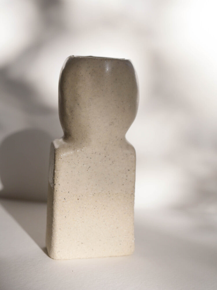 Bougeoir céramique artisanale, Figurine 4, Léa Baldassari