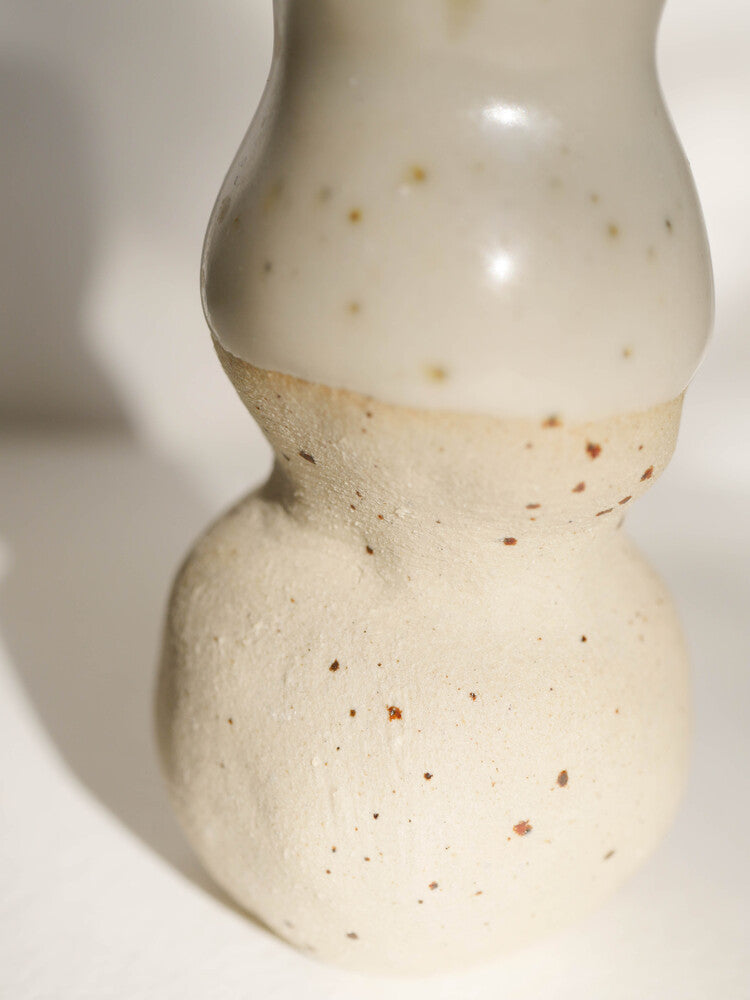 Bougeoir céramique artisanale, Figurine 2, Léa Baldassari